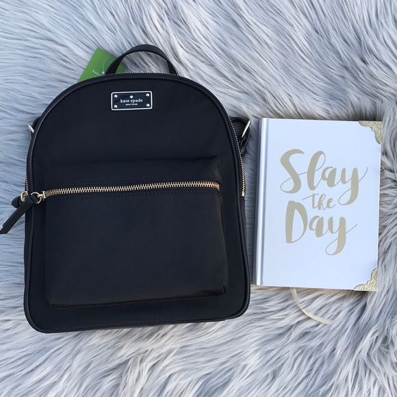 kate spade Handbags - NWT Black Kate Spade Mini Back Pack